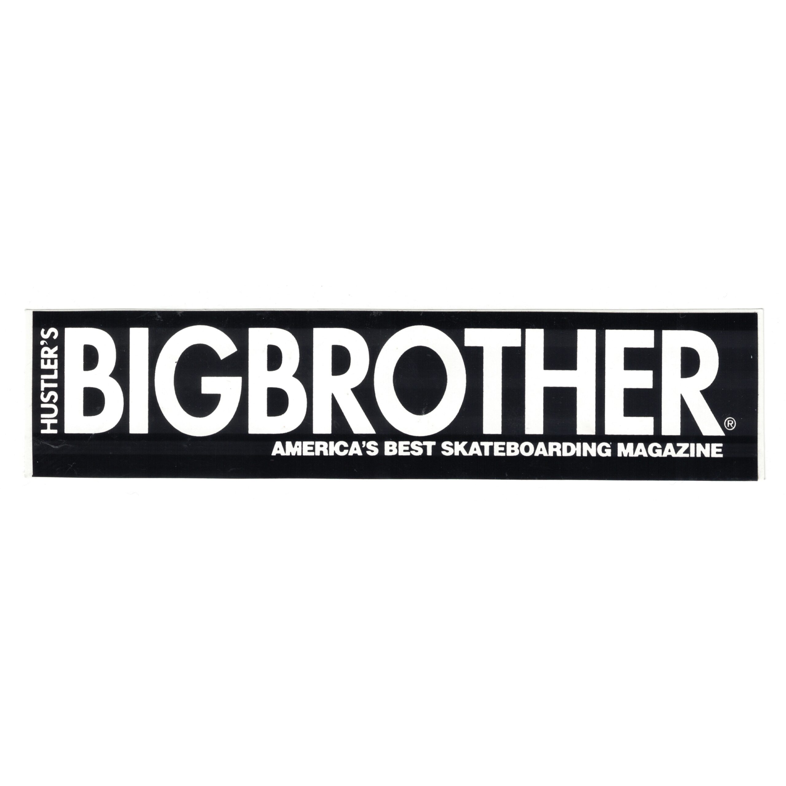 Big Brother Magazine Hustler Black