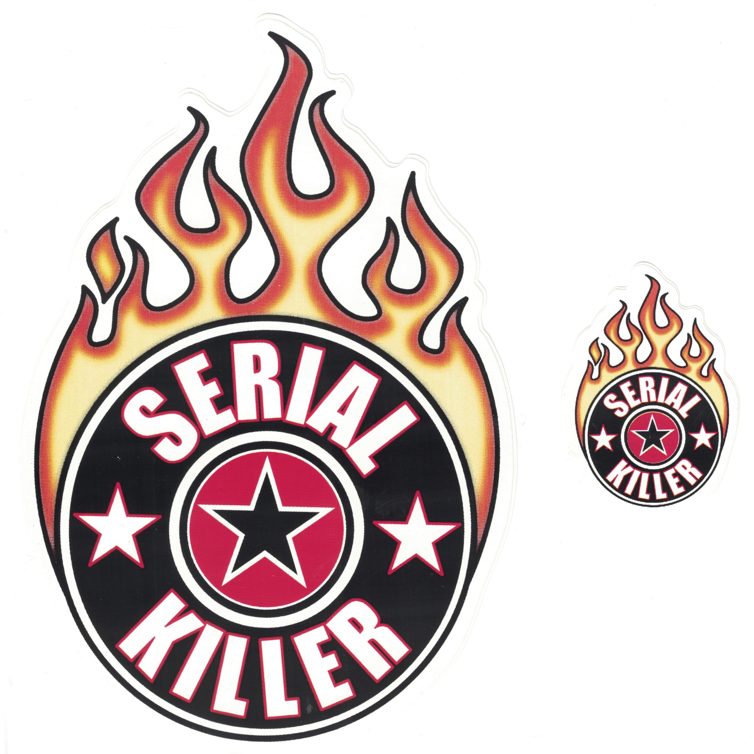 Serial Killer Flames Logo