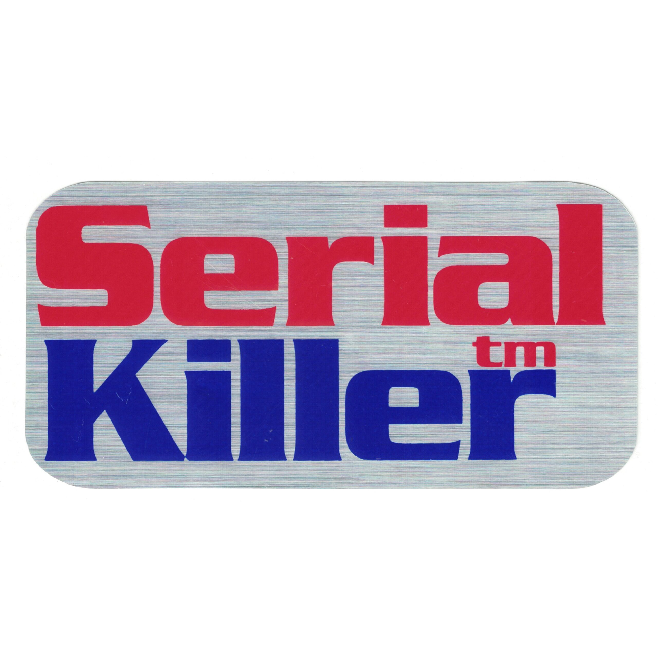 Serial Killer Metallic Logo