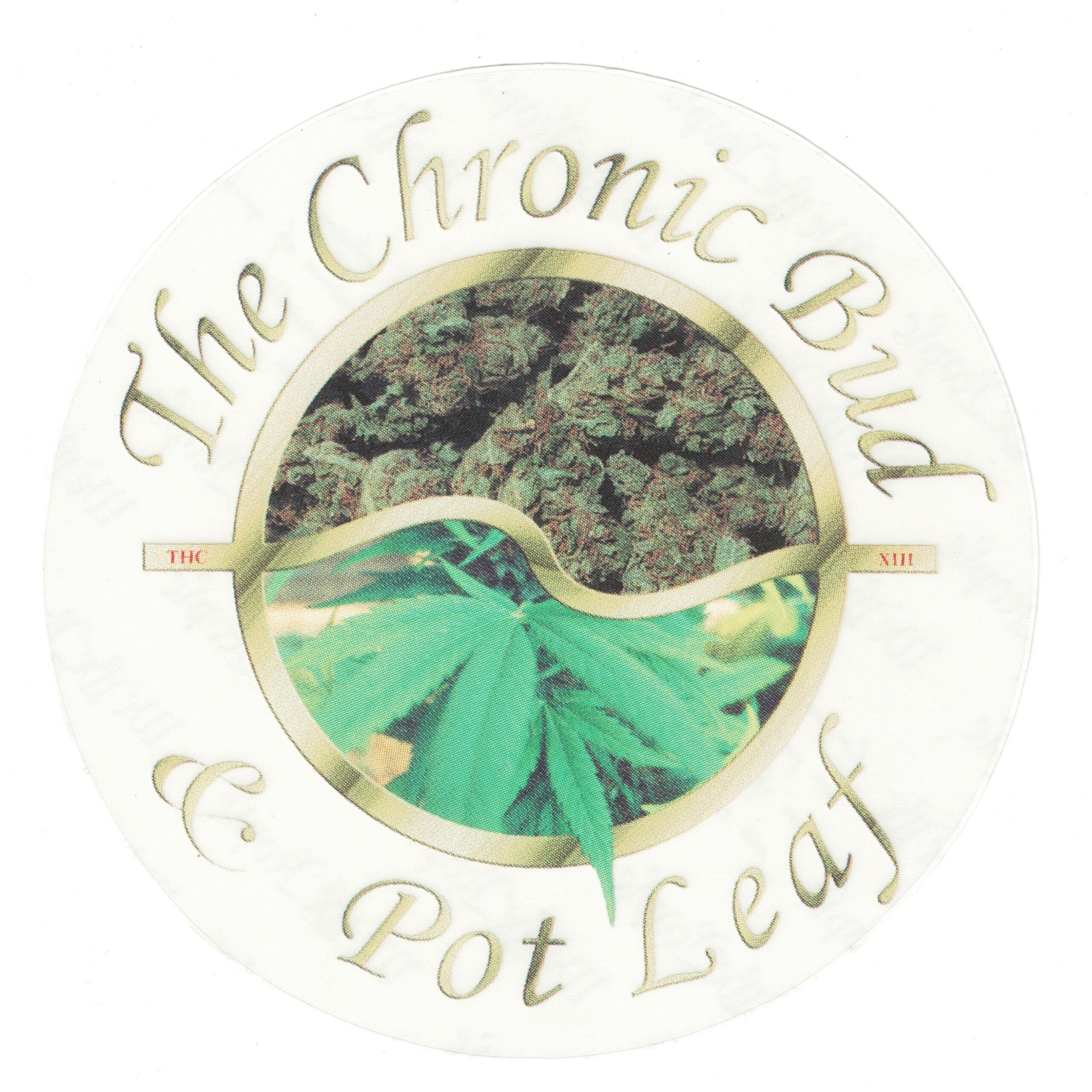 THC Coffee Bean & Tea Leaf Chronic Bud & Pot Leaf