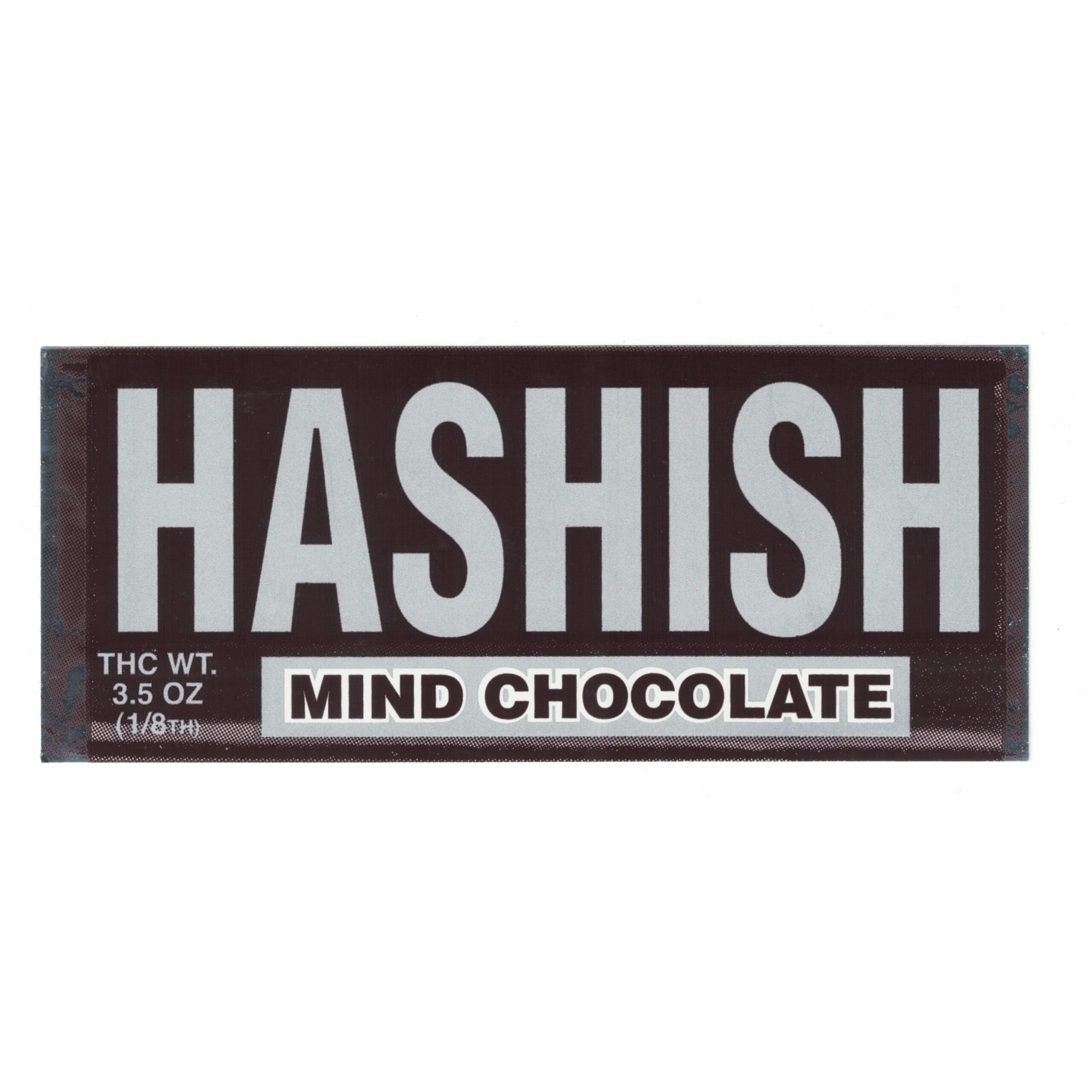 THC Hershey Hashish Mind Chocolate Reflective
