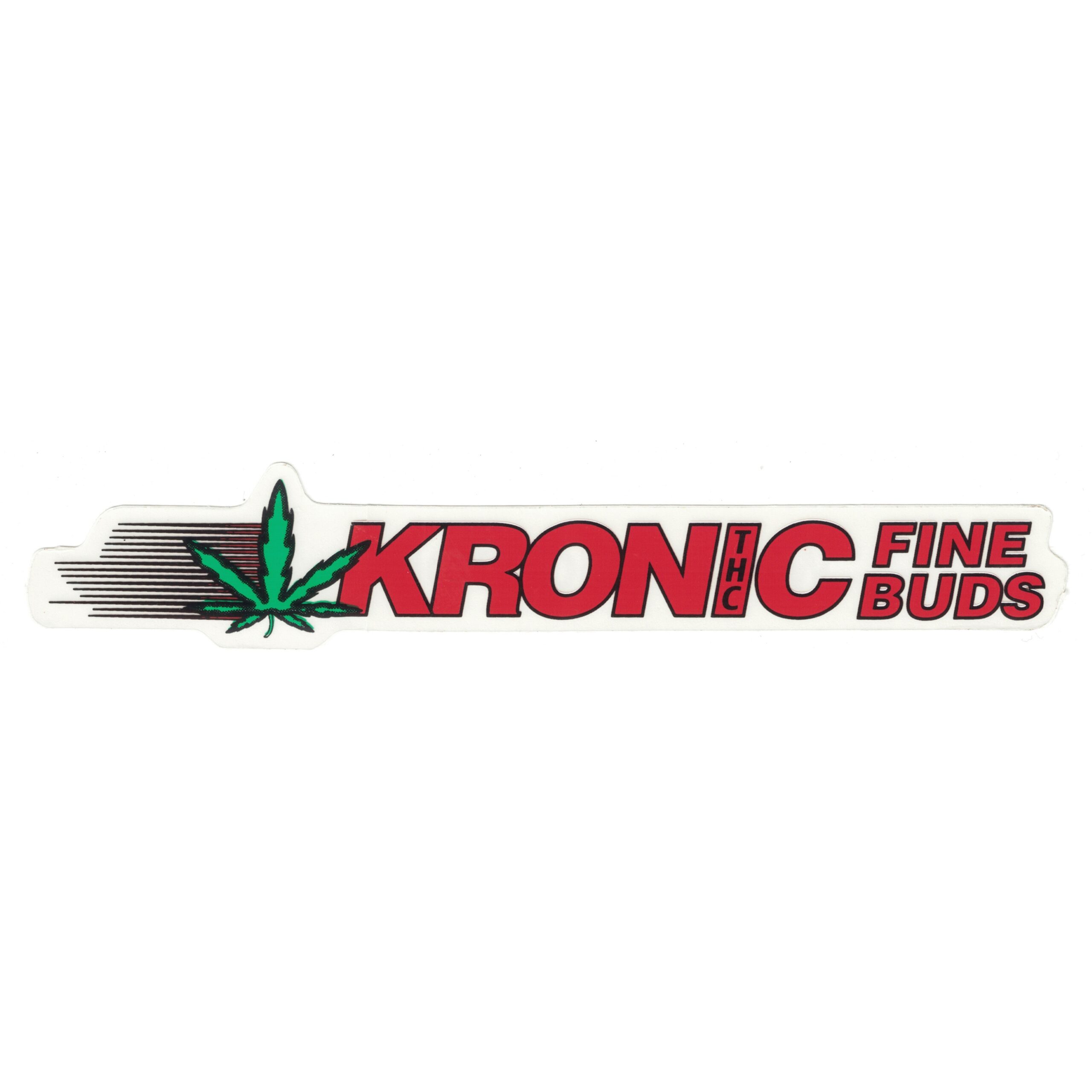 THC Kragen Auto Parts Kronic Fine Buds Red