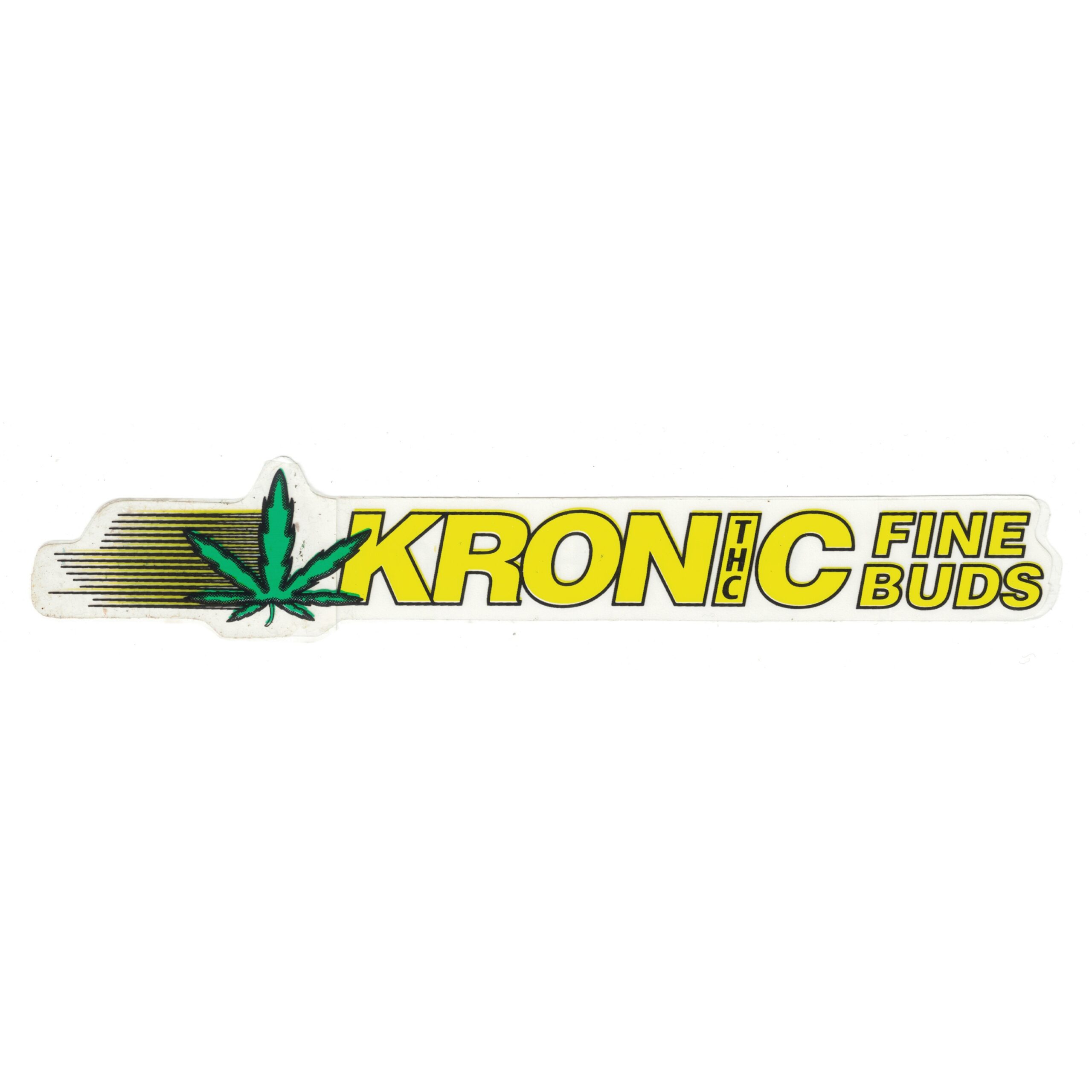 THC Kragen Auto Parts Kronic Fine Buds Yellow