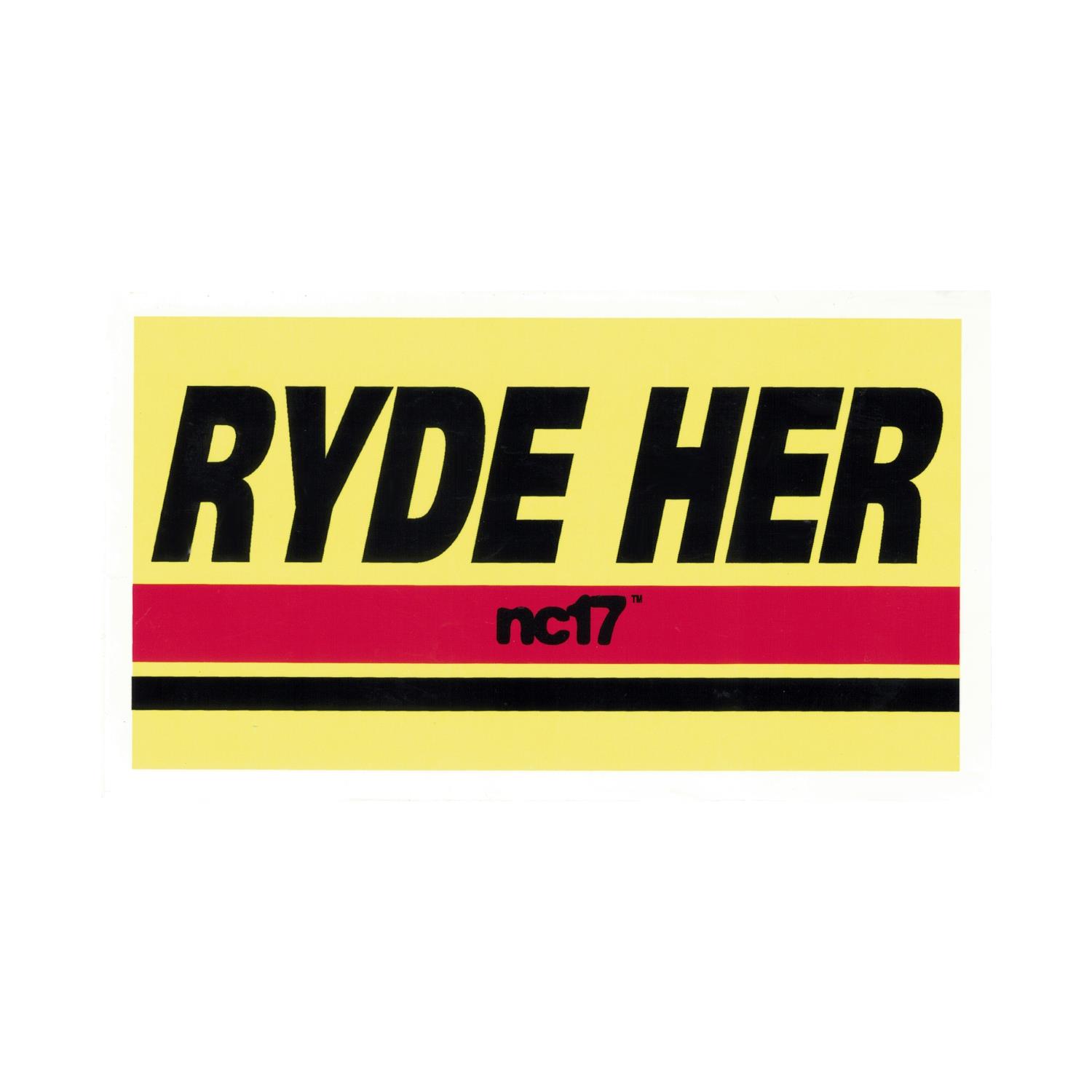 nc17 Ryder Ryde Her